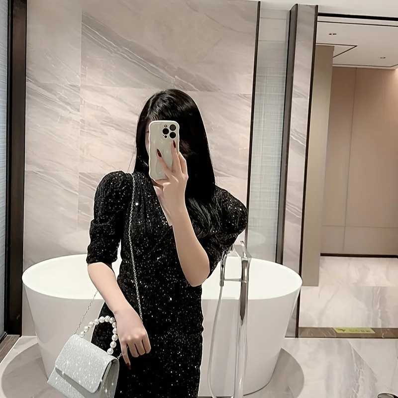 New Style Women Evening Handbag Rhine Purse Bag Square Pearl Handbag Female Shiny Flip Bridal Cluh Bag For WomenXJ250227