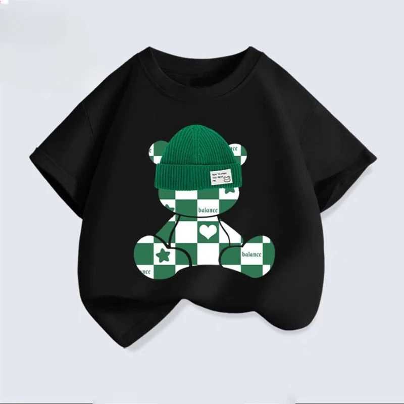 Clothing Sets Summer Baby Boy Clothes Set Children Girls Cartoon Bear Short Sleeve T-shirts Top and Shorts Bottom Suit Kid Casual TracksuitsY241225M1A