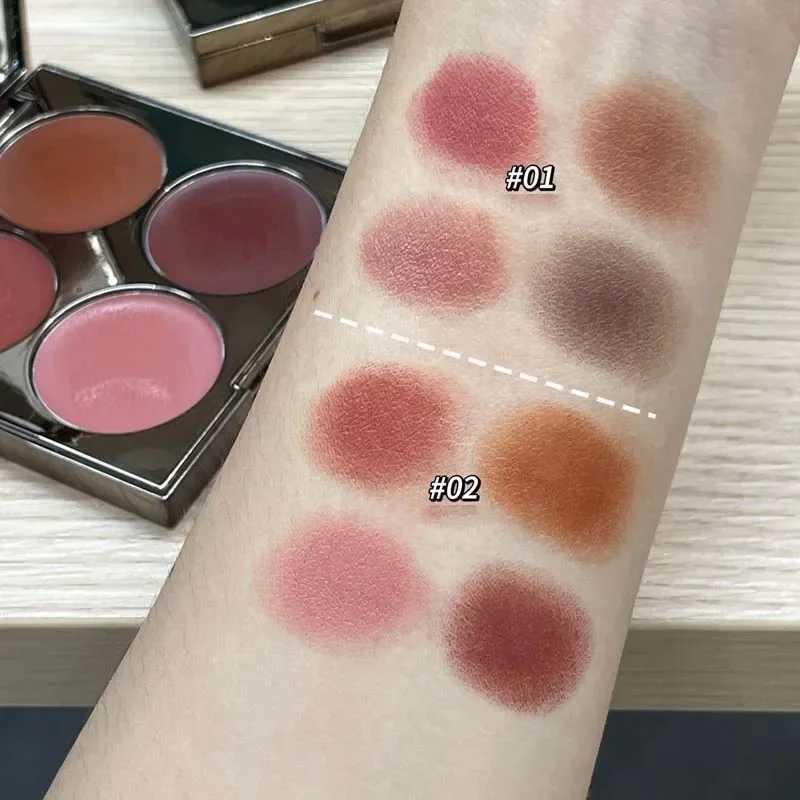 Retro Reddish Brown Ber Palette Multi-purpose Nude Cream Cheek B Contour Lip Mud Natural Matte Face Rouge Shadow PaletteXJ241225