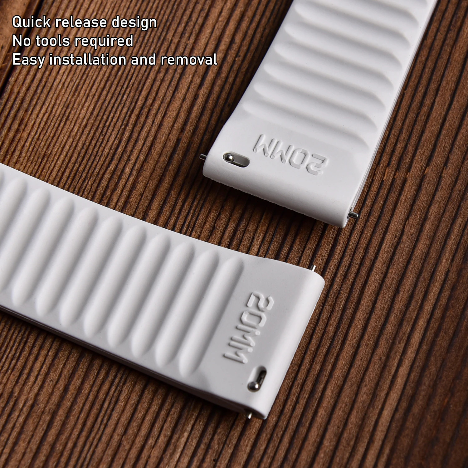 High Quality Busluo Fkm Rubber Watch Strap 20mm 22mm Watch Band Fluororubber For Traditional Diving Watch Accessories 241225