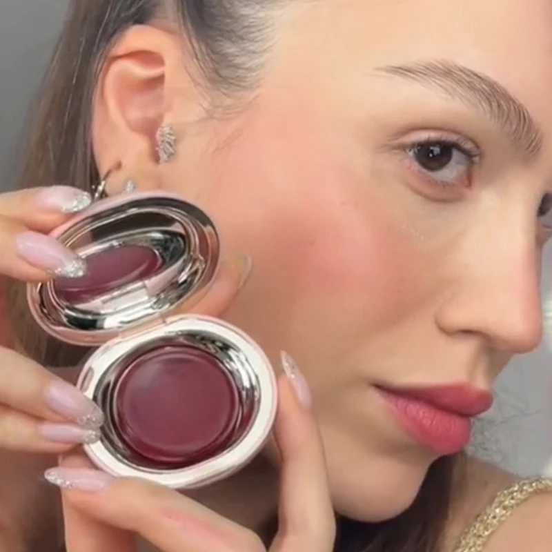 3D B Cream Moisturizes Natural Facial Rouge 4-color Cheek Toning B Durable Waterproof B Cream CosmeticsXJ241225