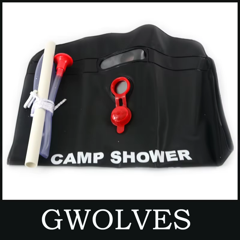 Portable Solar Heated outdoor Shower camp shower bag for traveling