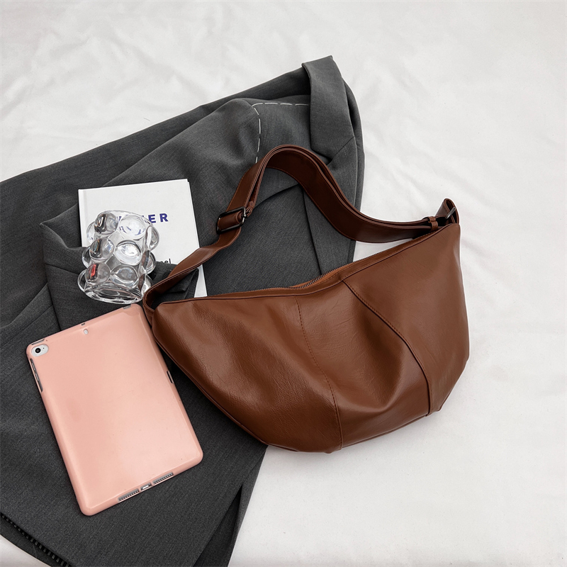 Casual Women Shoulder PU Leather Hobo Bag Female Large Capacity Messenger Bags Crossbody Handbag Bolsos Feminina