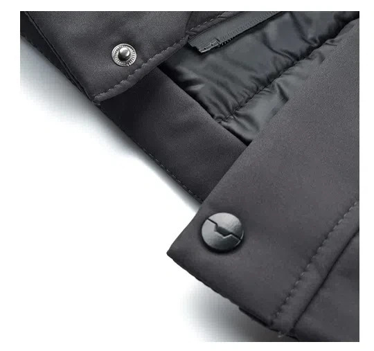 Mens Coat Winter Daily Causal Keep Warm Jacket Thicken Zipper Detachable Hooded Parkas Classic Mid Long Padding Jackets 241225