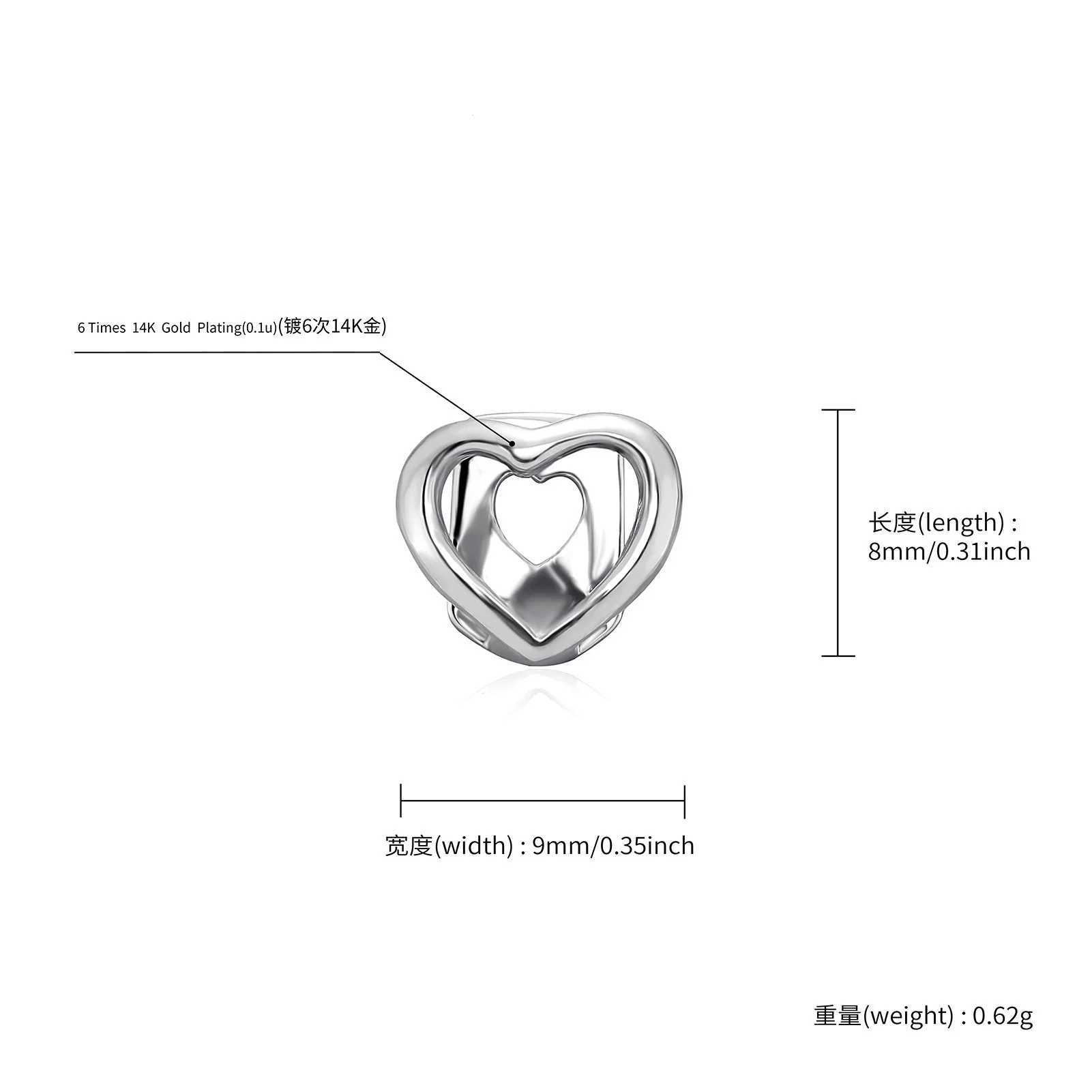 RACHELZ Simple Single Hollow Heart Teeth Grillz Hip Hop Gold Silver Color Tooth Cs For Women Men Jewelry Halloween GiftXJ241225