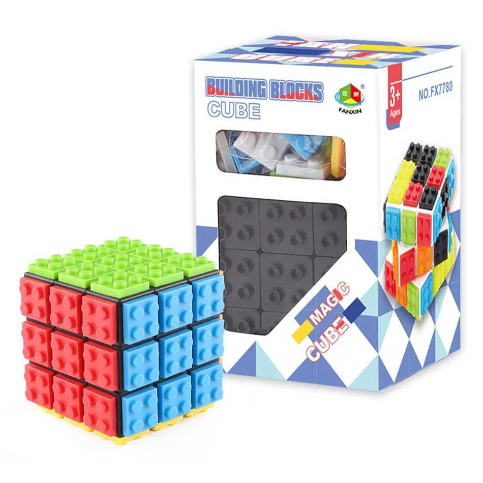Building Blocks Cube 3x3x3 Puzzle Cube Detachable Professional Magic Cube 3x3 Blocks Cube Educational Cubo Magico Toys Gifts DiyXJ241221