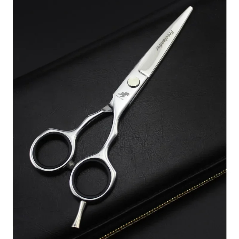 Professional Japan 4cr 6 inch Black cut hair scissors haircut sissors thinning barber hair cutting shears hairdresser scissors 241225