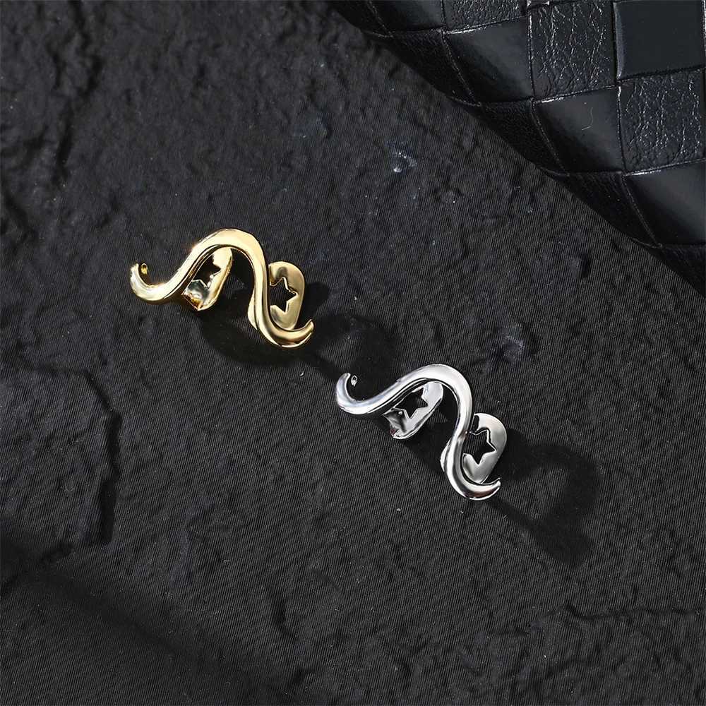 1PC Single Star Pattern d Out Teeth Grillz Removable Dental Grills Teeth Punk Teeth Cs For Men Women JewelryXJ241225