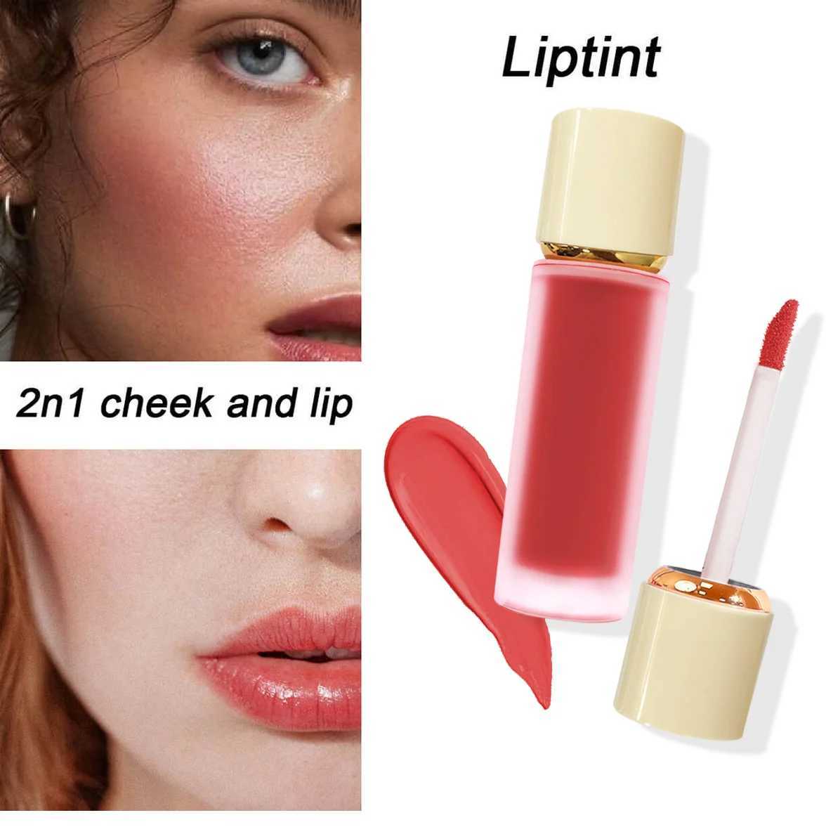 Bivanfe Liquid B Velvet Matte Ber Korean Makeup For Women All Skin Types Waterproof Lip Cheek Tint B CosmeticsXJ241225