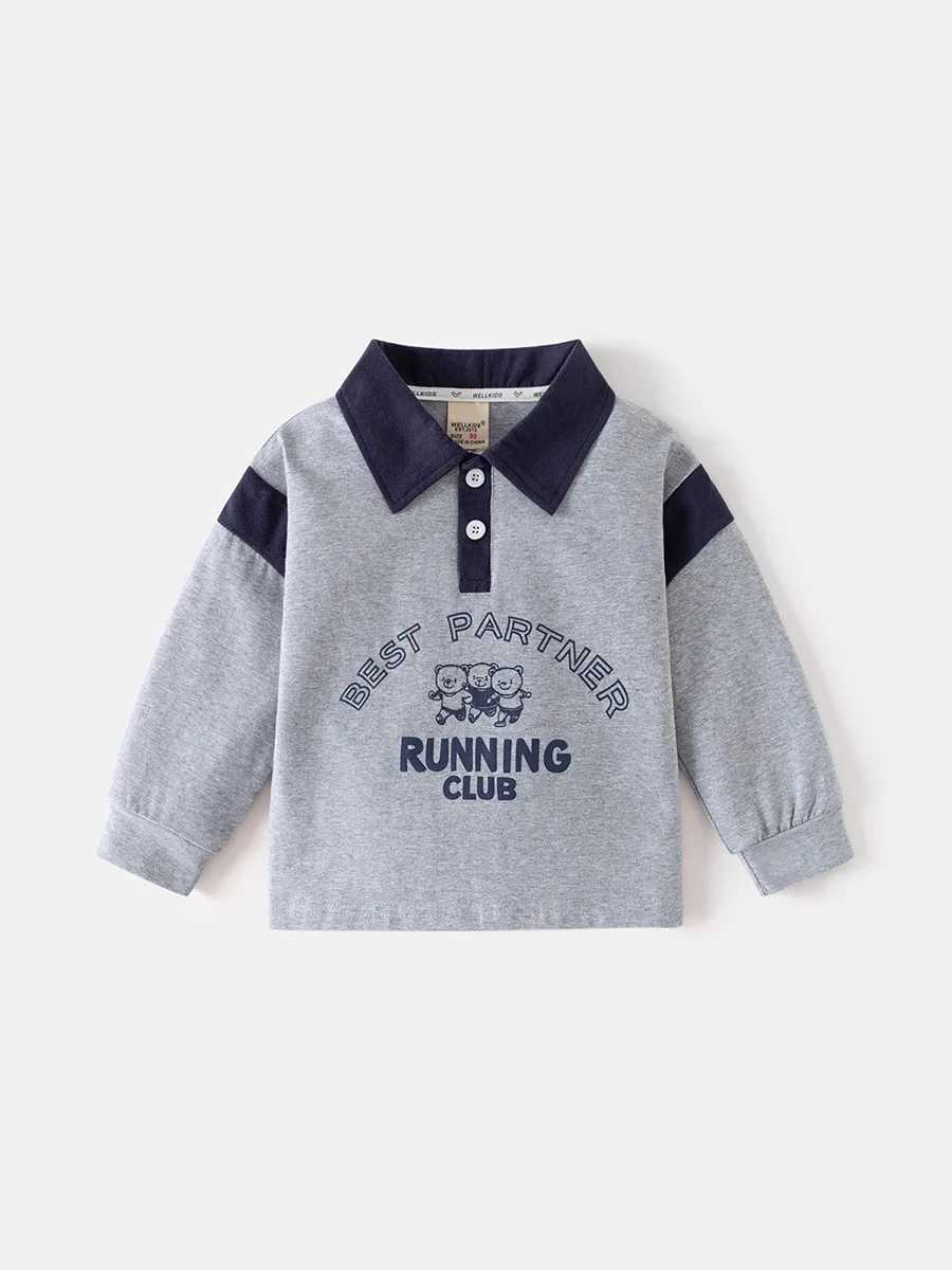 Children Autumn Clothing Boy Polo Shirt Kids Top Wear Boys Clothes Child CostumesXJ241225