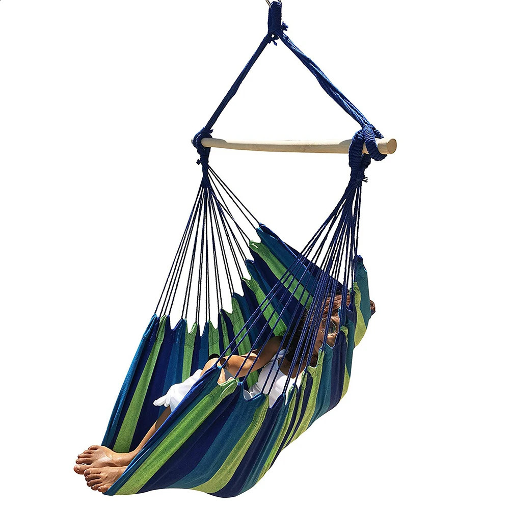 Portable Swinging Lazy Hanging Chair Outdoor Travel Hiking Camping Garden Pendant 241224