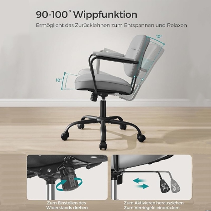 Comfortable Executive Desk Chair - Breathable Mesh Backrest
