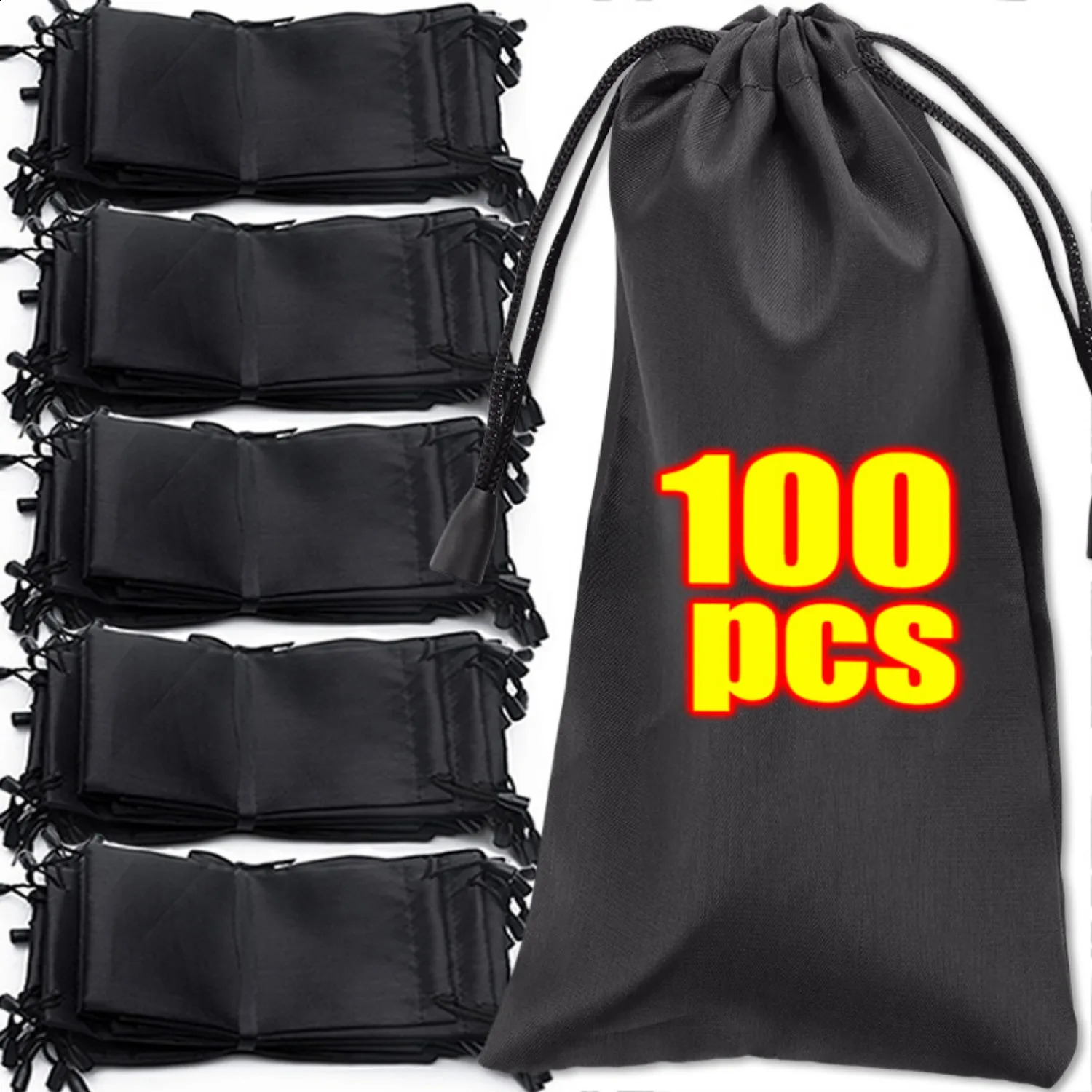 1-100pcs Portable Soft Cloth Waterproof Sunglasses Bag Microfiber Dust Storage Pouch Glasses Carry Bag Eyewear Case Container 241224wwww