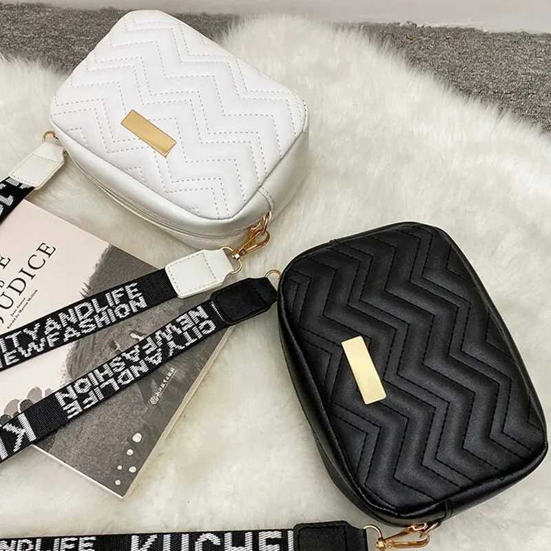 1PCS Fi Solid Color Crossbody Bags PU Women Mini Portable Waterproof Ladies Shoulder BagXJ241225