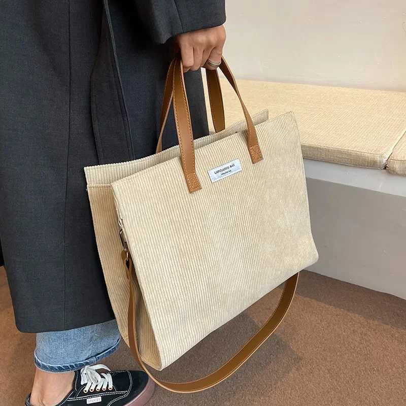 Handbags for Women Corduroy Sahel Shoulder Bags Ladies Totes Crossbody Bag for Women Vintage Shopper Shopping BagsXJ241225
