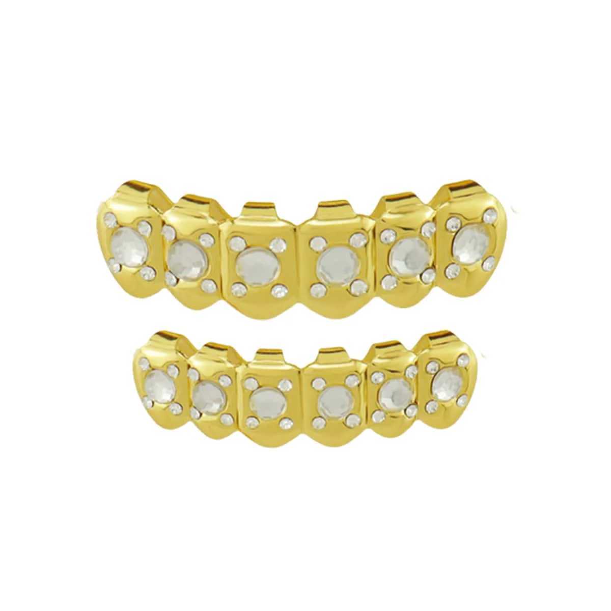 1pcs Halloween single cutout tooth hip hop tooth accory vampire fangsXJ241225