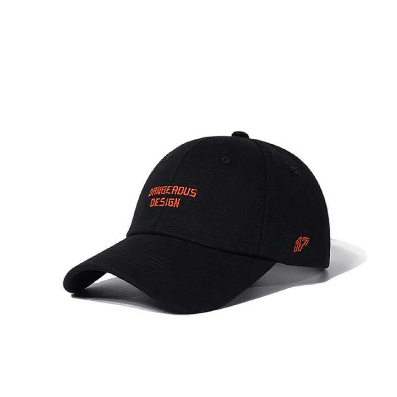 Letter Embroidered Cotton Baseball Hat Mens Adjustable Truck Driver Gorilla Neutral Hip Hop Foot Cap Summer Outdoor Sunscreen W241225