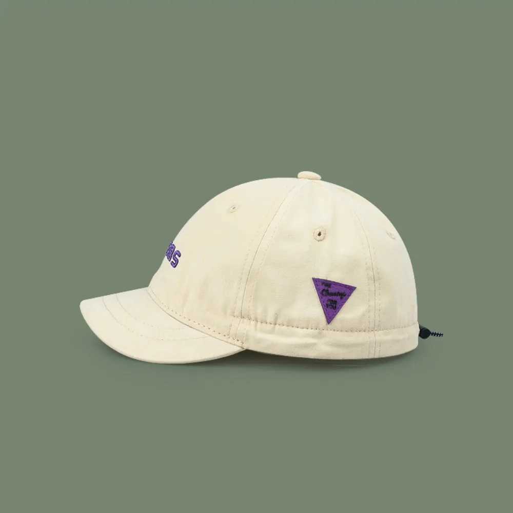 Korean Short Brim Cargo Hat Couple Baseball Hat Summer UV resistant Sunscreen Hat Breathable Casual Truck Hat Retro Peaked Hat W241225