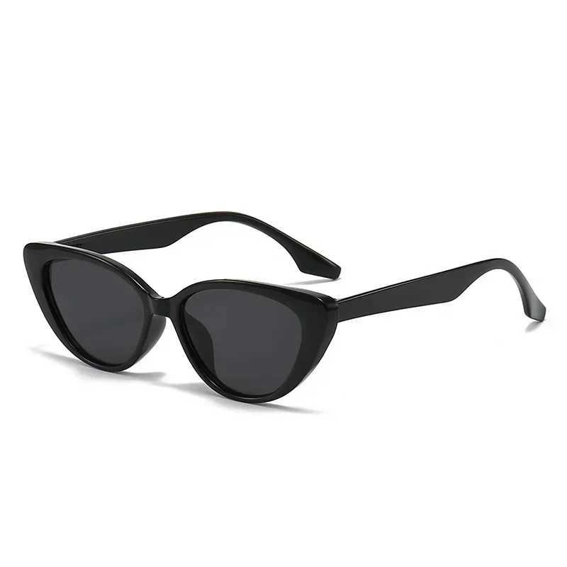 2024 Retro Cat Eye Sun Retro Small Frame Sun Mens Luxury Brand Design Outdoor Glasses UV400 X2412251