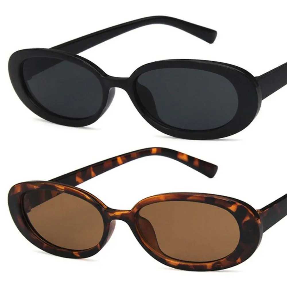 Retro Sunes for Wen Small Oval Frame Sunes Fashion S Polari Eyewear UV400 Protection Outdoor Sports Shadeds X2412251