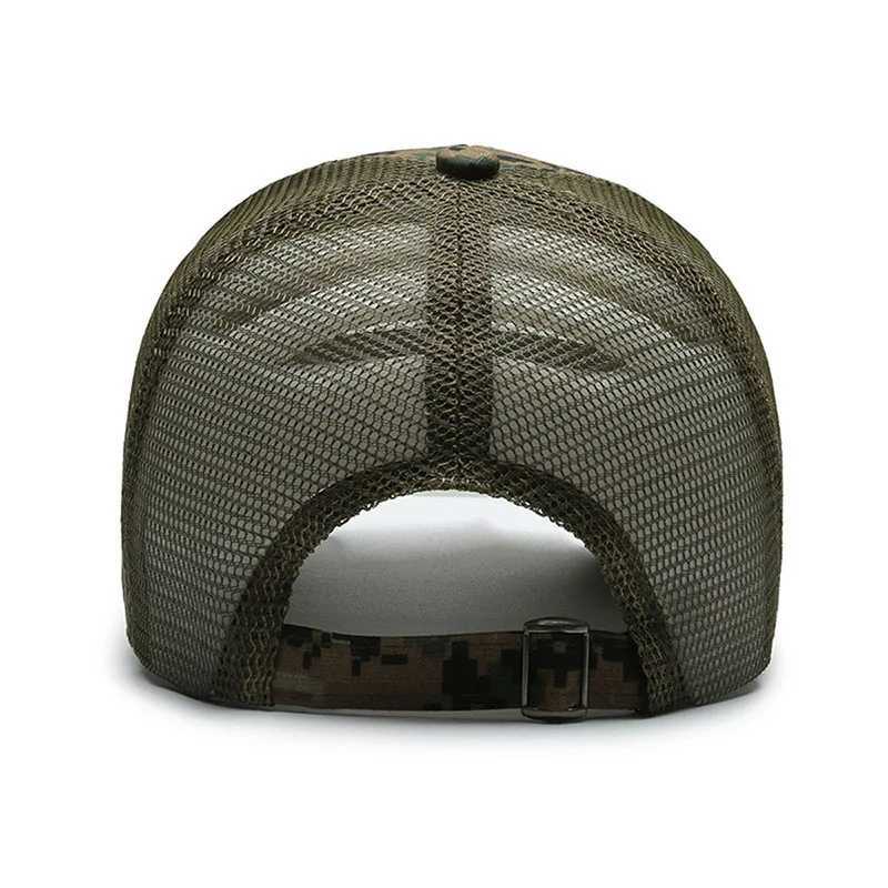 Mens Camouflage Baseball Hat Mens Outdoor Breathable Mountain Foot Cap Adjustable Fashion Hat W241225