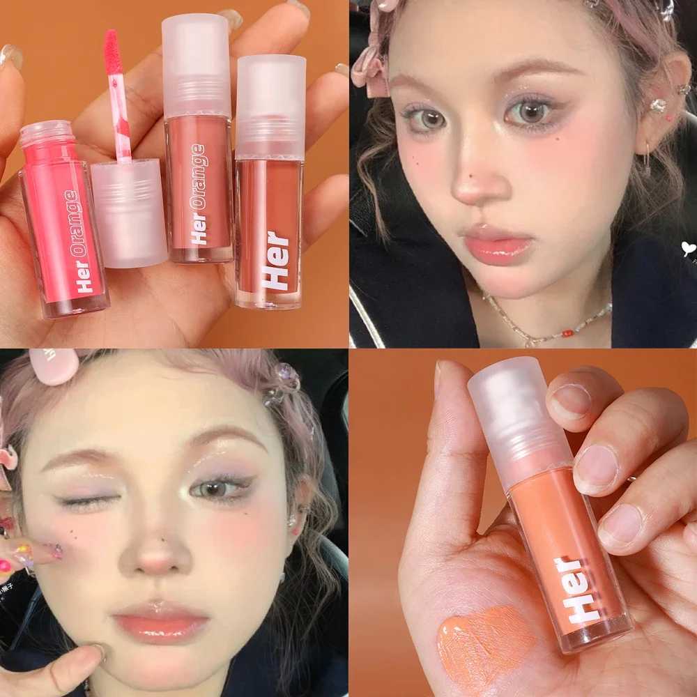 Waterproof Liquid B Velvet Matte Ber Face Pigment Lasting Natural Cream Cheek Tint Orange Peach B Makeup CosmeticXJ241225