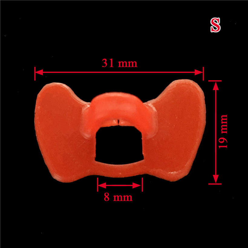 200 Pcs No bolt Chicken goggles Pheasant glasses Polyethylene Pheasant Eye Chicken farming equipment wholesale