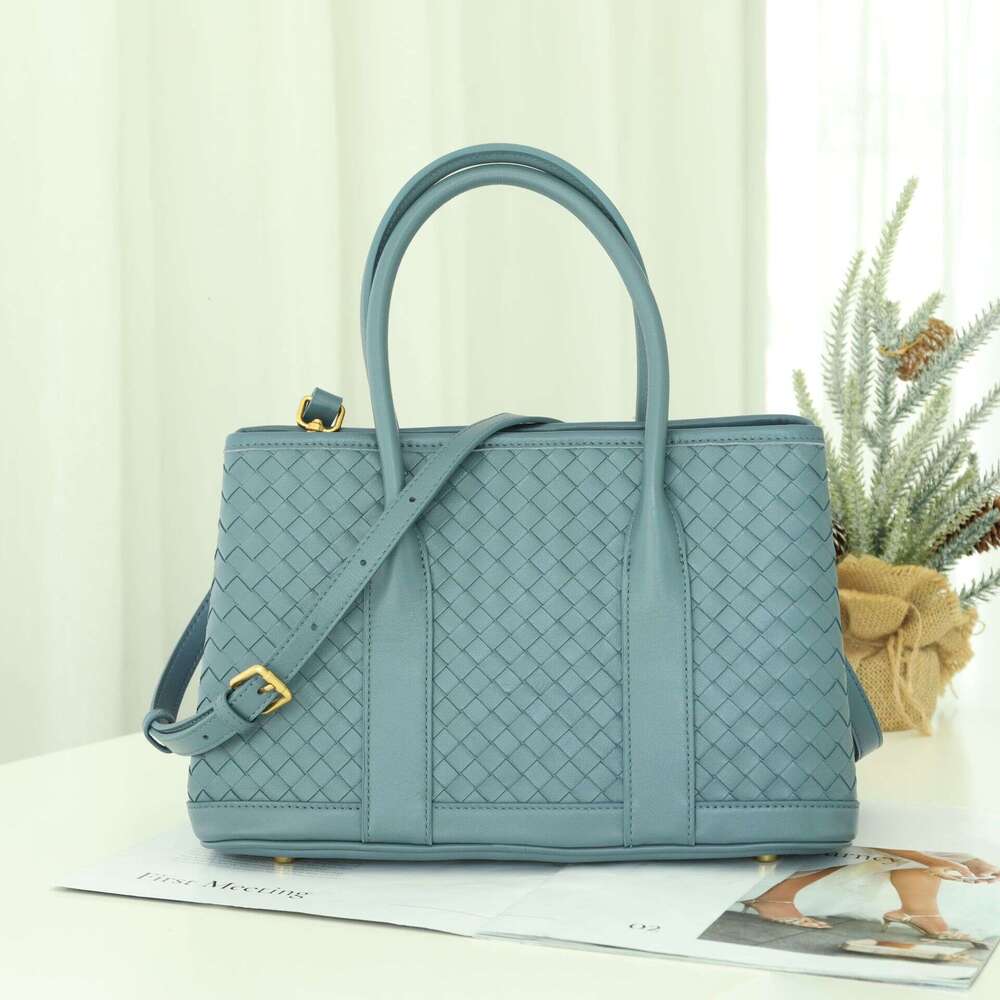 Women's Bags Handbag Niche High-End Design, Garden Genuine Leather Women's Bag, Trendy New Woven Bag