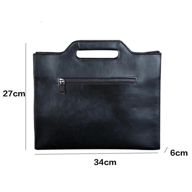 Business Briefcase Men Travel Portable Handbag Solid Casual Leather Messenger Crossbody Bag Male Big Office Laptop Bag XA219C 241225