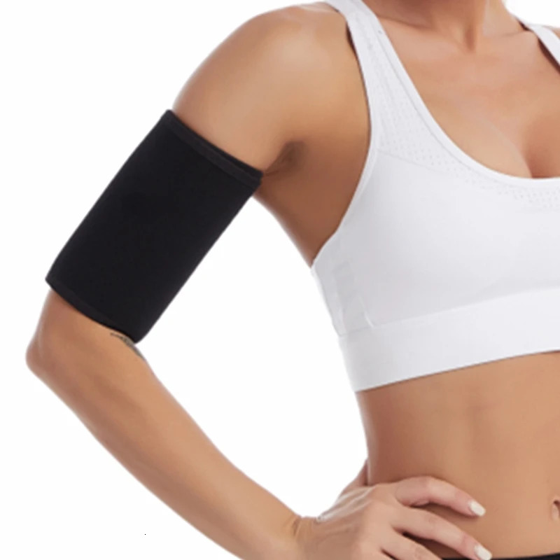 Unisex Sauna Arm Shaping Belt Womens Body Shaper Ion Coating Thermo Arm Slimming Sweat Fitness Workout Gym Arm Shaper 241225