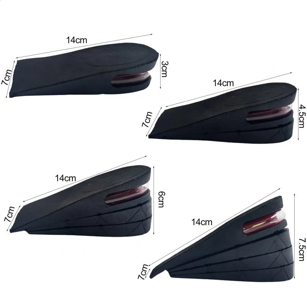 Booster Pads for Height Increase Eco-friendly Multi-layer Height Increase Insoles for Women Men Air Cushion Booster for Enhanced 241226