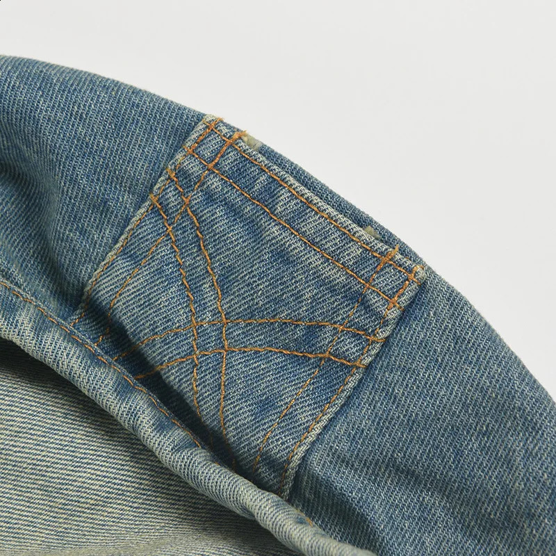 Vintage Solid Color Beret for Women with Washed-out Effect Unique Pocket Denim Berets Casual Style Spring Autumn Hats 241226