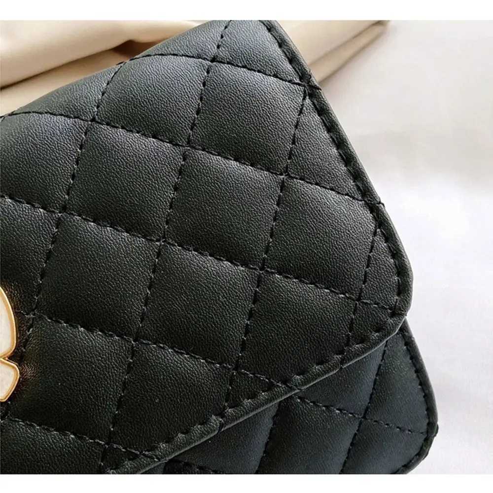 Classic Style Diamd Pattern Chain Bag PU Leather Shoulder Bag Women Trendy All-Mah Crossbody Bag Mini Korean Style Small BagXJ241225