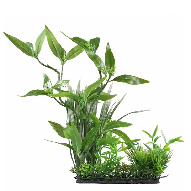 Great Fish Aquarium Decorations Nontoxic Decorative Artificial Weeds Water Ornament Plant Aquarium Plants Grass Accessories 241225