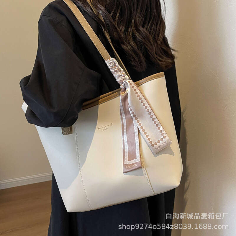 Wholesale From Manufacturers, Women's New Summer Fashion, Large Capacity Scarves, Tote Bags, Fashionable Single Shoulder Commuting Bags