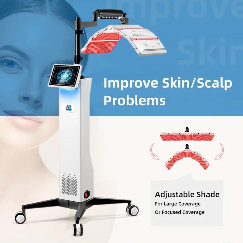 Vertical LED Light Therapy 7 Colors Photodynamic PDT Facial Skin Whitening Rejuvenation Tightening Care Machine