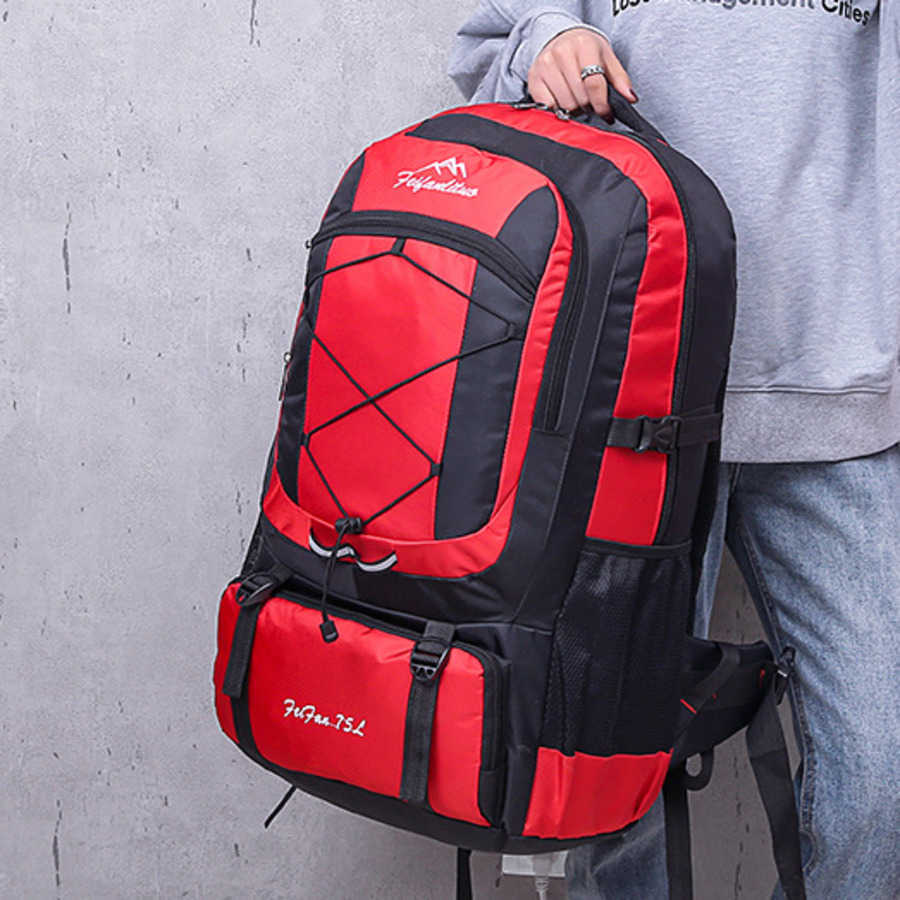 Warner Heim Outdoor Sports Backpack Mens Multifunctional Walking Bag Waterproof Large Capacity Travel Bags Daypack 240920