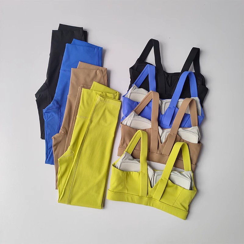 Seamless Yoga Set For Women, Workout Sportswear, Gym Clothing, Fiess, Push Up Bra, High Waist Leggings, 2Pcs Sports Suits