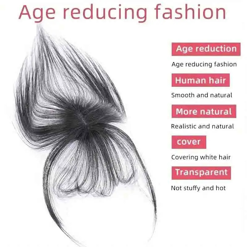 Elegant Womens Hair Topper with Bangs Real Human Hair Straight Full Coverage for Thinning White Hair Concealment 250117
