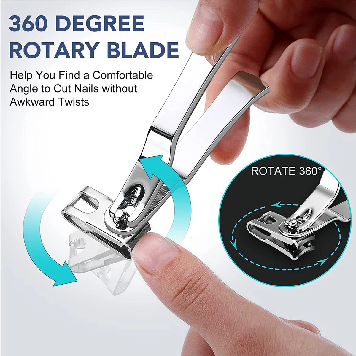 10Pcs Ingrown Toenail Clippers Kit Stainless Steel Ingrown Toenail Removal Kit Toenail Clippers Set for Ingrown and Thick Nail 241225