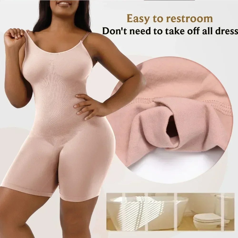 Shapewear Stree jumpsuit Women Control full Body Shaper Bodysuit Reducing and Shaping Girdles 241225