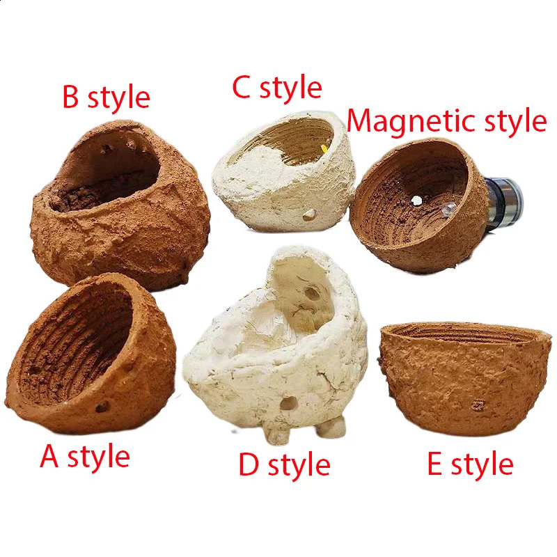 Magnetic Anemone Nest Prevent Running Away Clay and Live Rock Made for Aquarium Reef Tank Aquarium Plants 241225