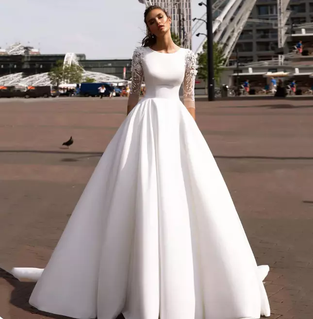 Modern Beach Sleeveless Beading Wedding Dresses With 3D Flowers Floral Bridal Gowns Pleats White Garden Bride Dresses Spring Vestido De Novia 01