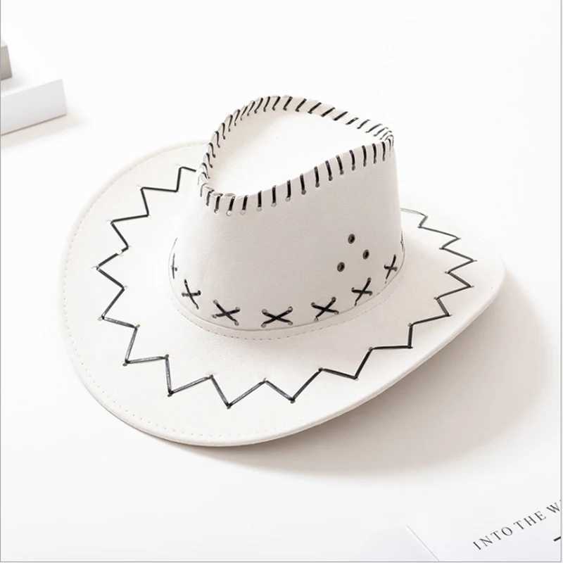 WZCX solid color unisex adult spring summer denim hat wide Brim sun hat outdoor jazz hat mens sun hat W241225