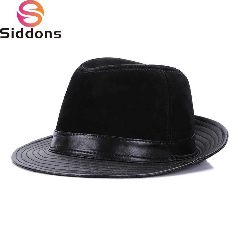 New Style 2024 Hat Sales Genuine Sheepskin Leather C Mens Fashion Brand Genuine Sheepskin Leather Cowboy Hot Sale Plus Size W241225