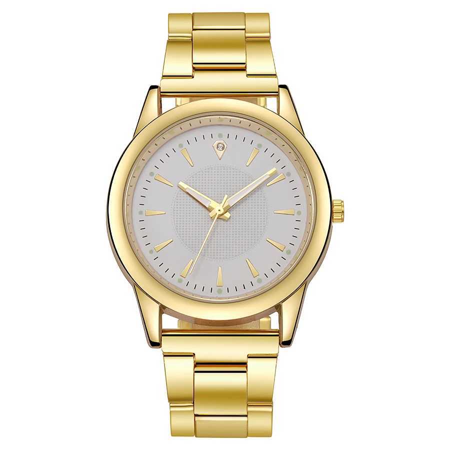 New Arrival Popular new simple striped nail steel strip mens watch quartz night light watch performance product Z241226