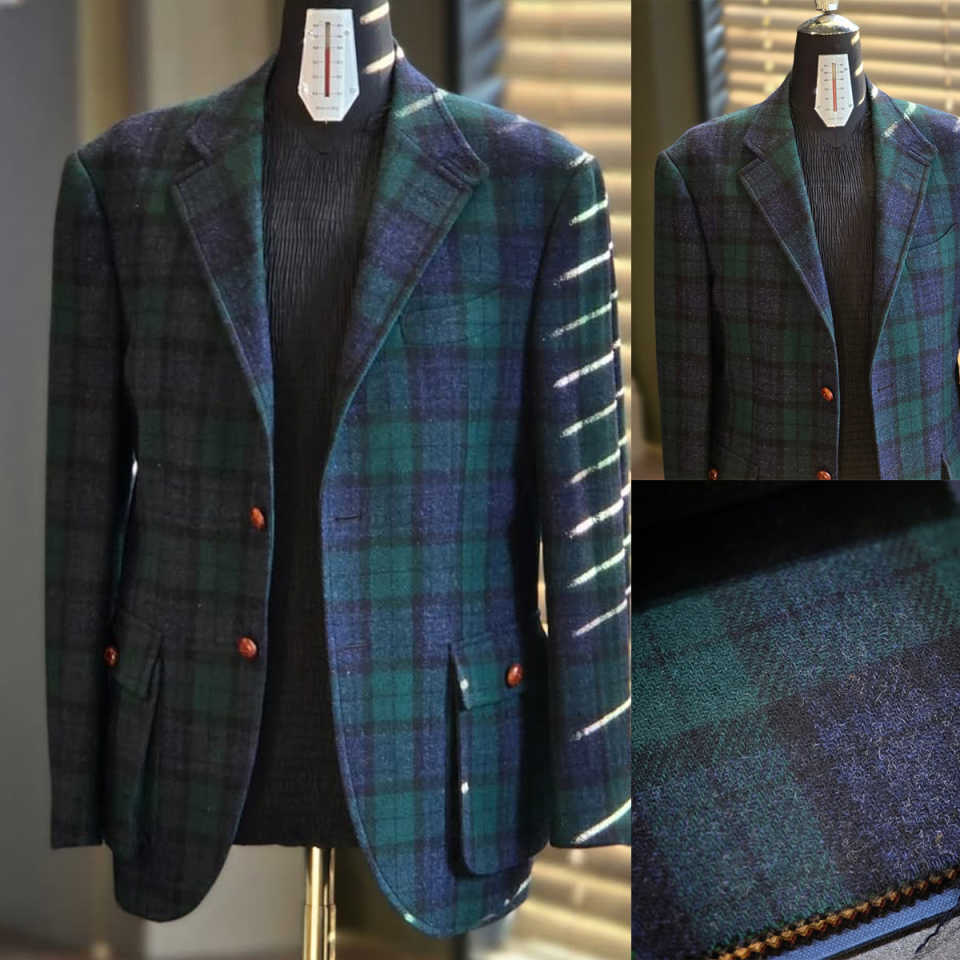 Classic Wedding Tuxedos Wool Blends 1 Piece Set Coat Notched Lapel Men Suits Single Breasted Groom Wear Party Event Customized