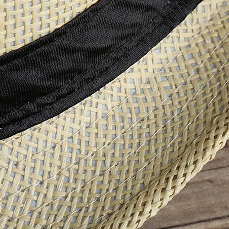 Imixlot Newest Western Str Cowboy Hat Mens Retro Casual Sun Hat Spring/Summer Autumn Breathable Beach C gorro hombre W241225