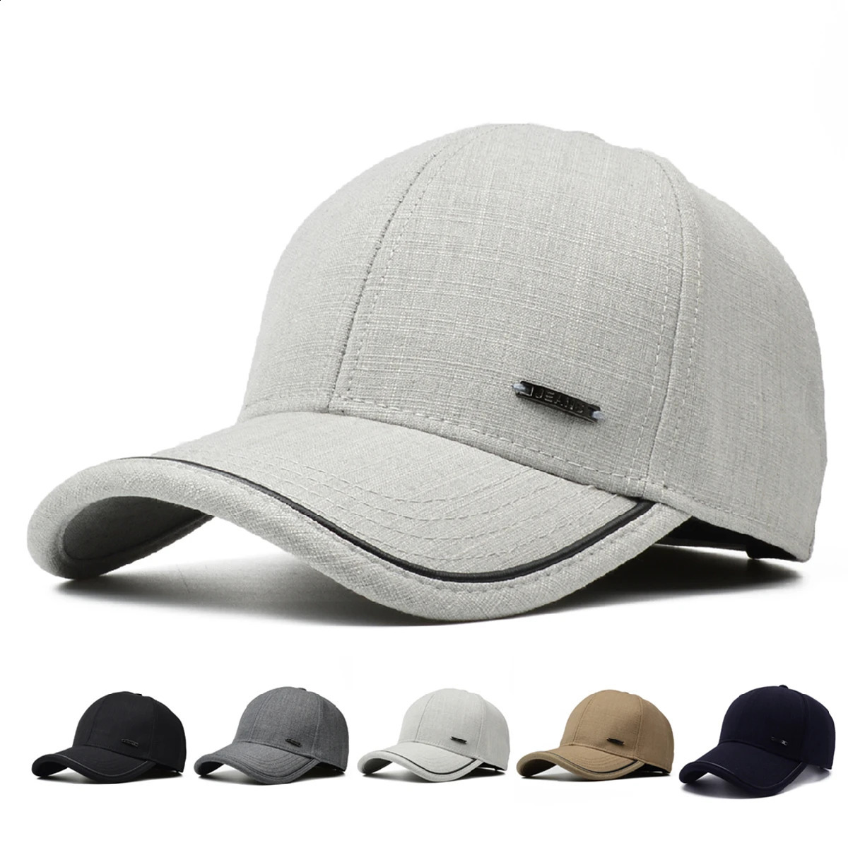 High Quality Baseball Caps for Men Sun Outdoor Cotton Baseball Hats Male Dad Trucker Hats 241226