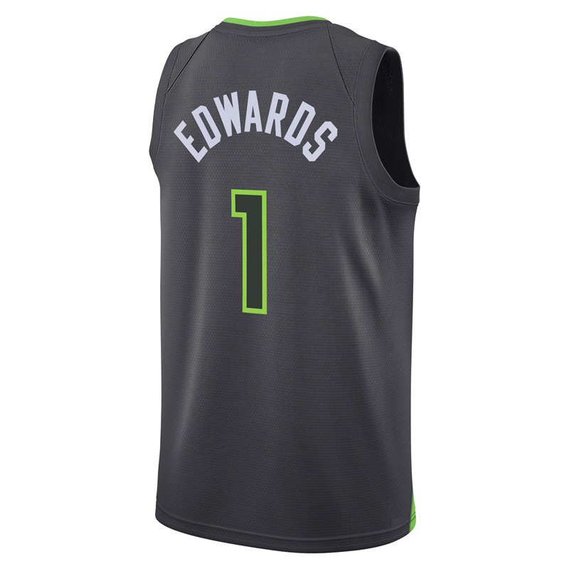 Anthony Edwards Basketball Jersey Naz Reid Donte DiVincenzo Julius Randle Jaden McDaniels Rudy Gobert Conley Robert Dillingham Terrence Shannon Jr Joe